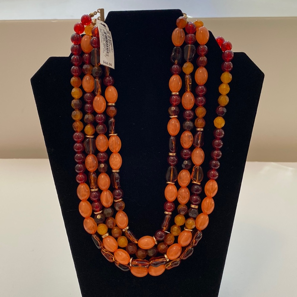 Four layers necklace